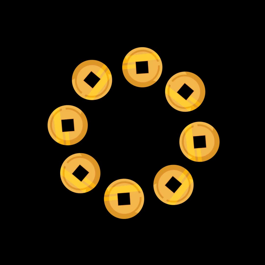gold coins